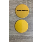 Segel Kemasan Aluminium Foil 38mm PET GOLD 1