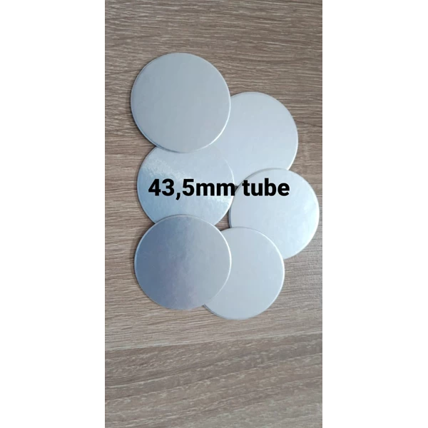 Segel Kemasan Alumunium Foil 43.5mm PE Untuk segel botol 