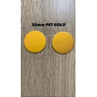Segel Kemasan Aluminium Foil 32mm PET GOLD 1