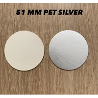 51mm PET SILVER Aluminum Foil Packaging Seal